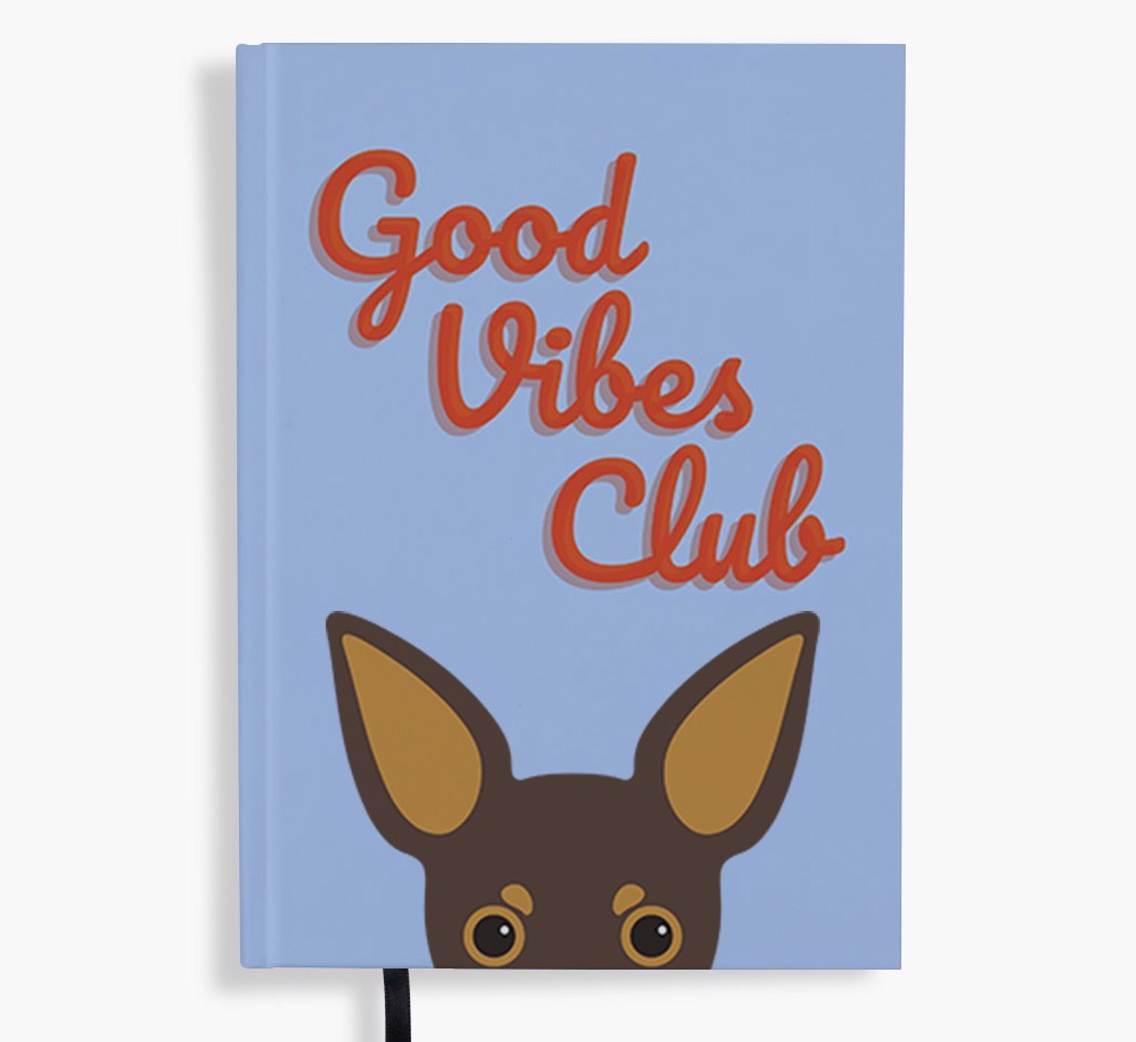 Good Vibes Club: Personalised {breedFullName} Notebook
