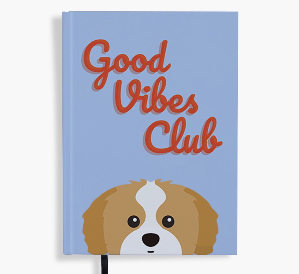 Good Vibes Club: Personalised {breedFullName} Notebook
