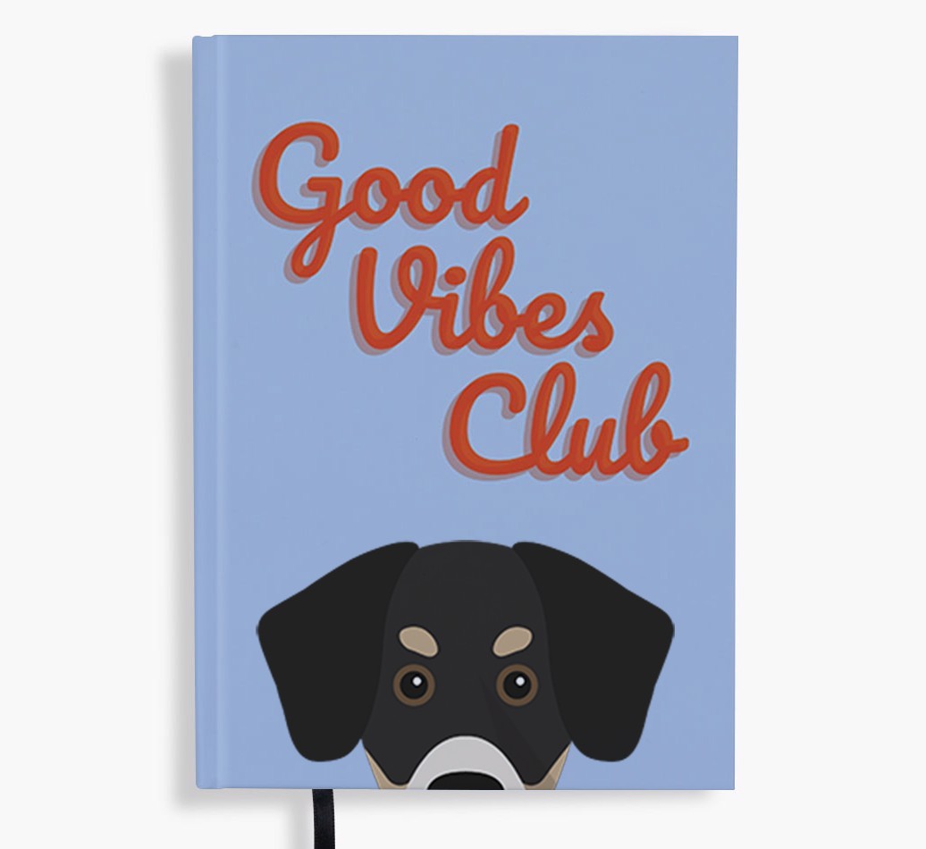 Good Vibes Club: Personalised {breedFullName} Notebook