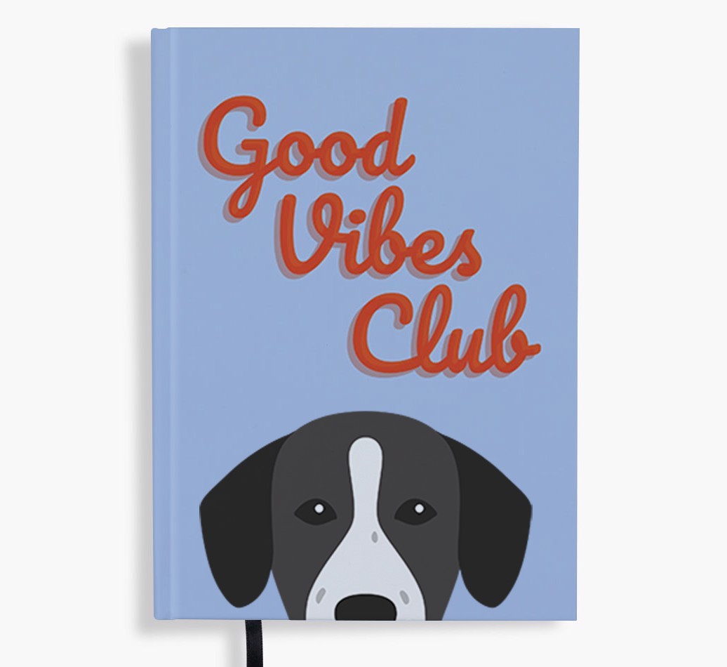 Good Vibes Club: Personalised {breedFullName} Notebook