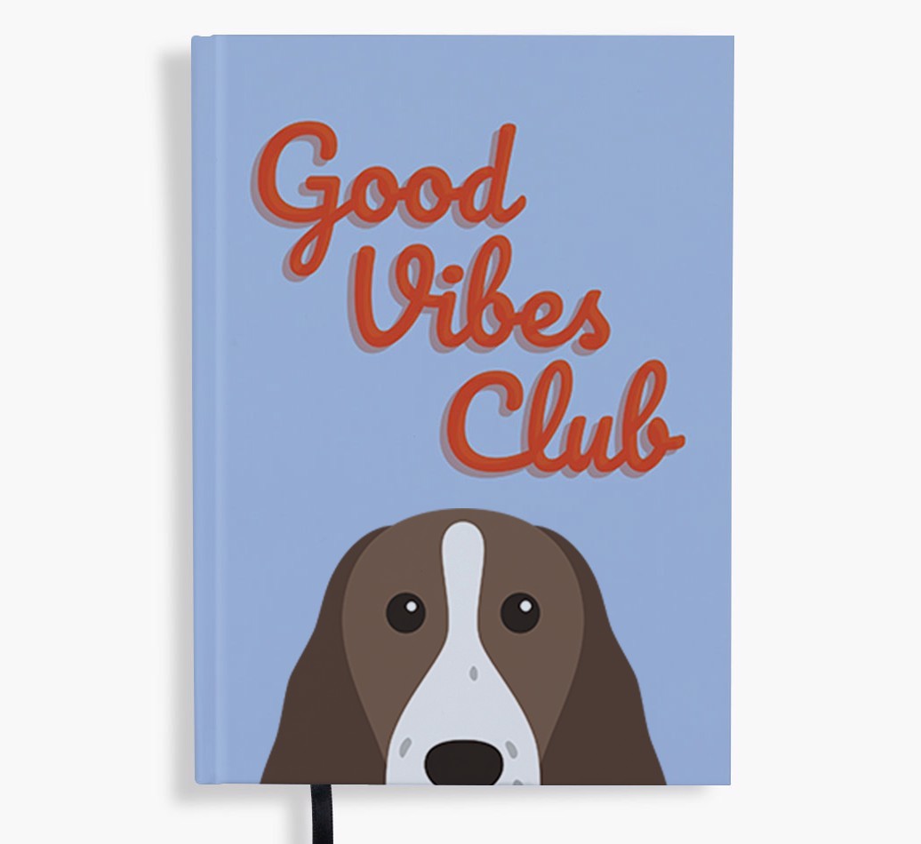 Good Vibes Club: Personalised {breedFullName} Notebook