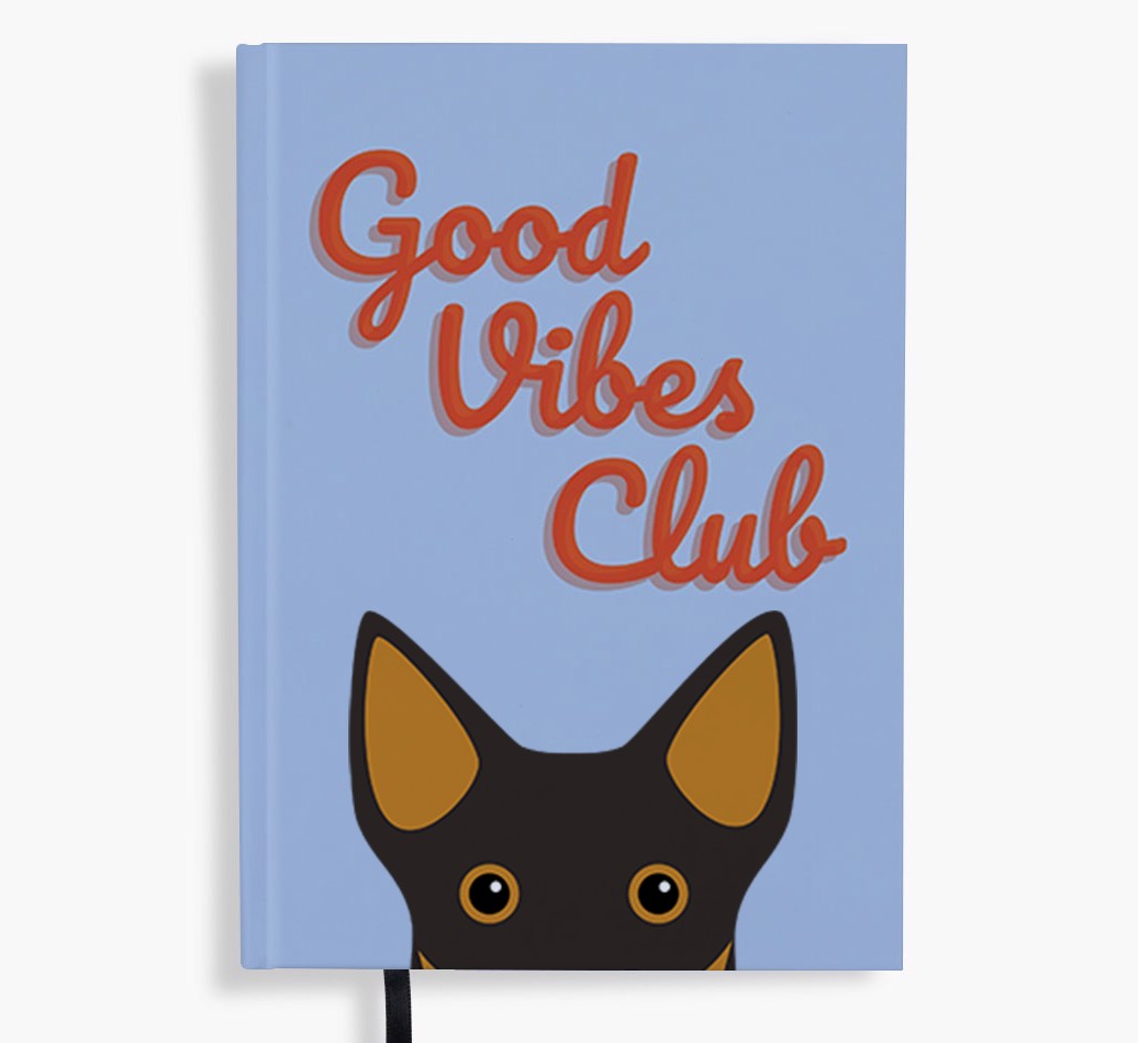 Good Vibes Club: Personalised {breedFullName} Notebook