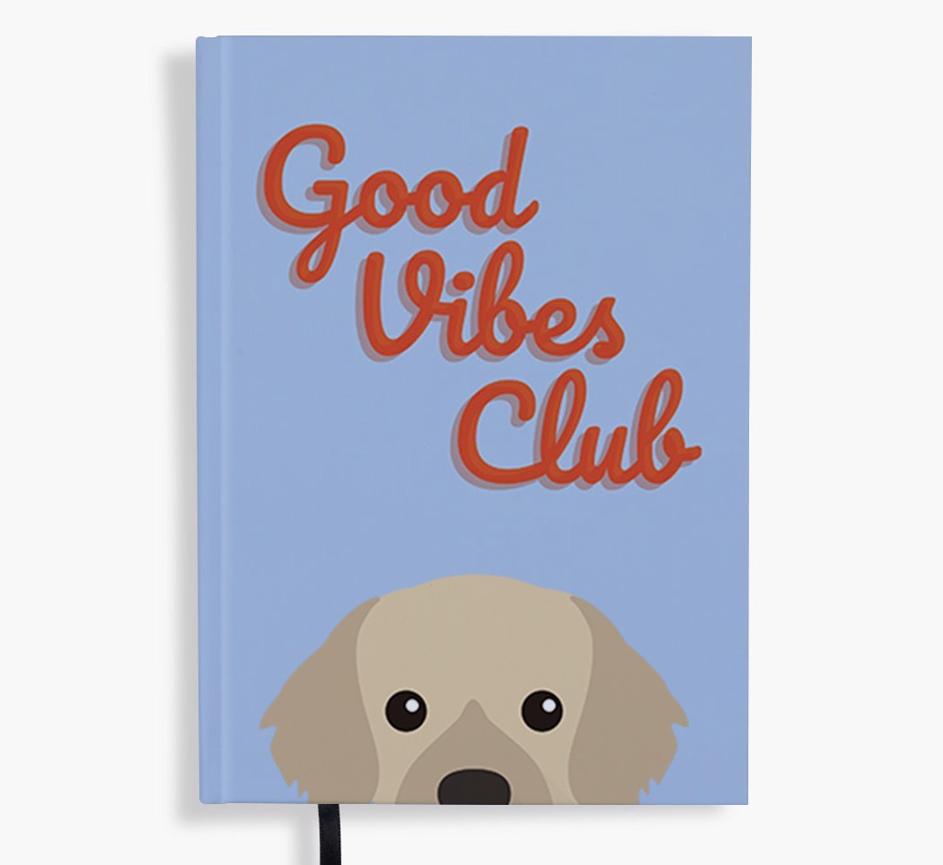 Good Vibes Club: Personalised {breedFullName} Notebook