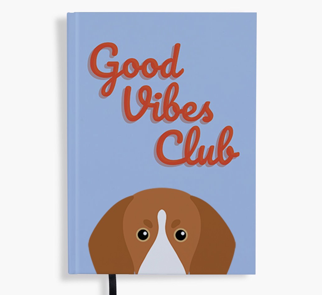 Good Vibes Club: Personalized {breedFullName} Notebook