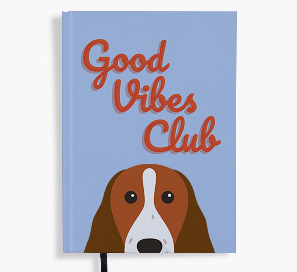 Good Vibes Club: Personalised {breedFullName} Notebook