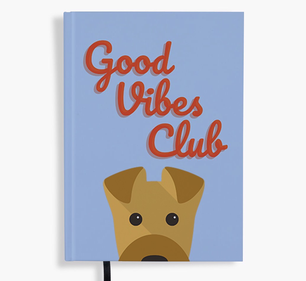 Good Vibes Club: Personalised {breedFullName} Notebook