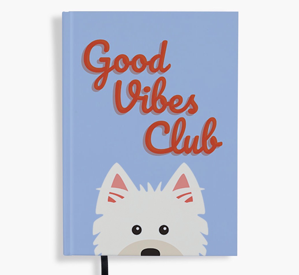 Good Vibes Club: Personalised {breedFullName} Notebook