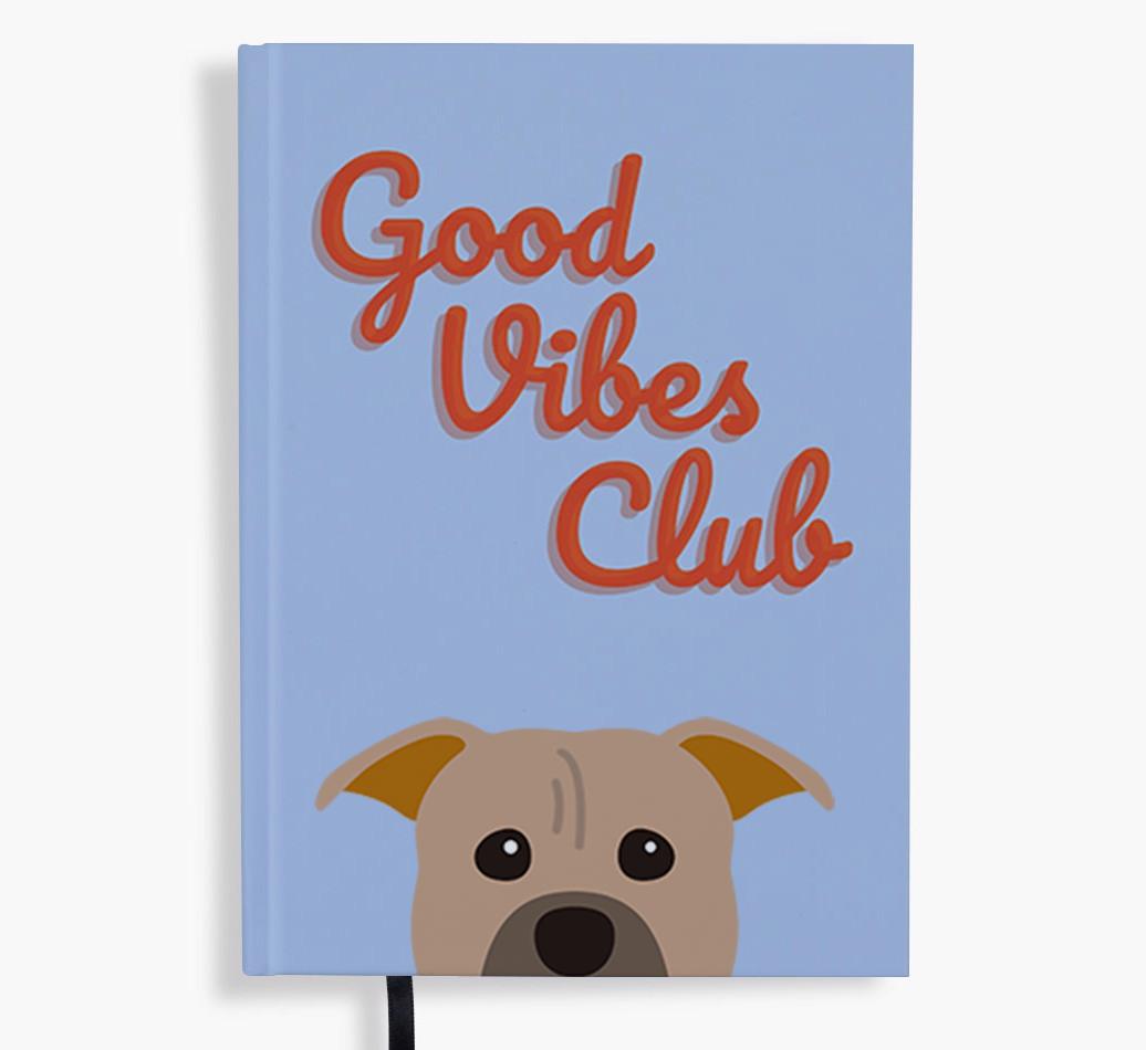 Good Vibes Club: Personalized {breedFullName} Notebook