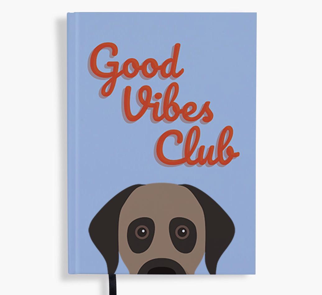 Good Vibes Club: Personalized {breedFullName} Notebook