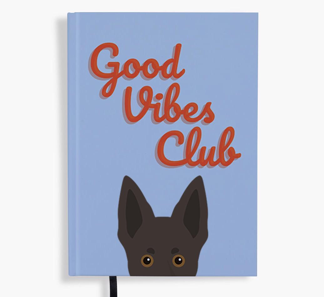 Good Vibes Club: Personalized {breedFullName} Notebook