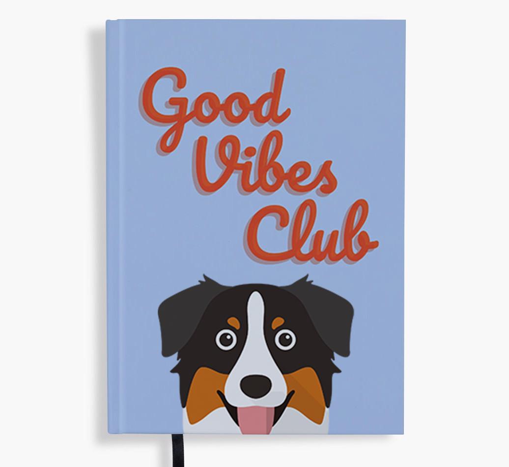 Good Vibes Club: Personalized {breedFullName} Notebook