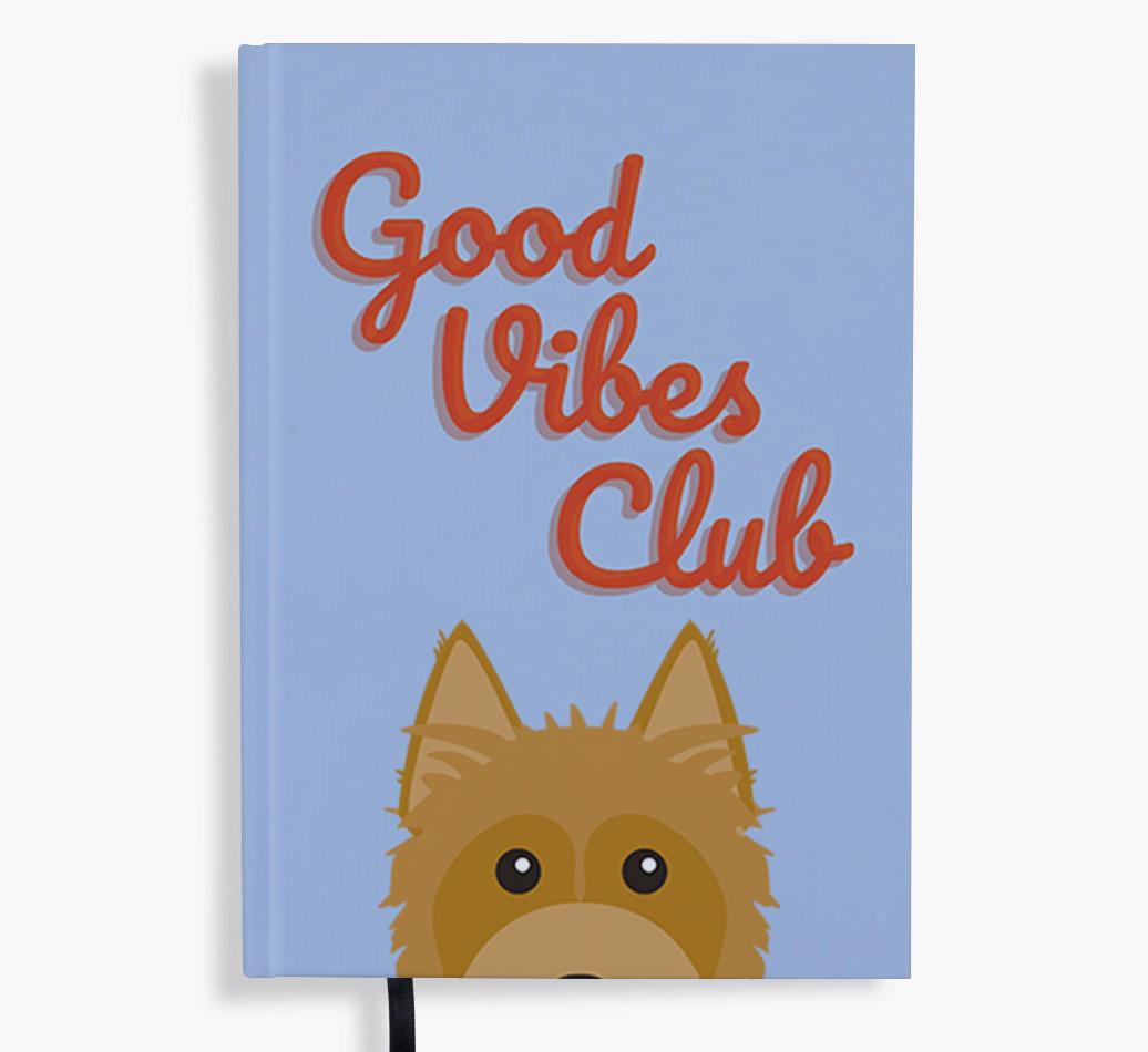 Good Vibes Club: Personalized {breedFullName} Notebook