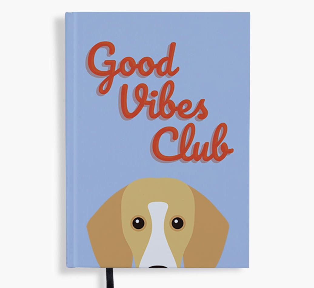 Good Vibes Club: Personalized {breedFullName} Notebook