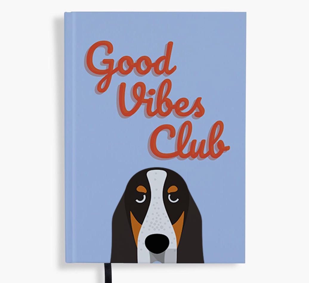 Good Vibes Club: Personalized {breedFullName} Notebook