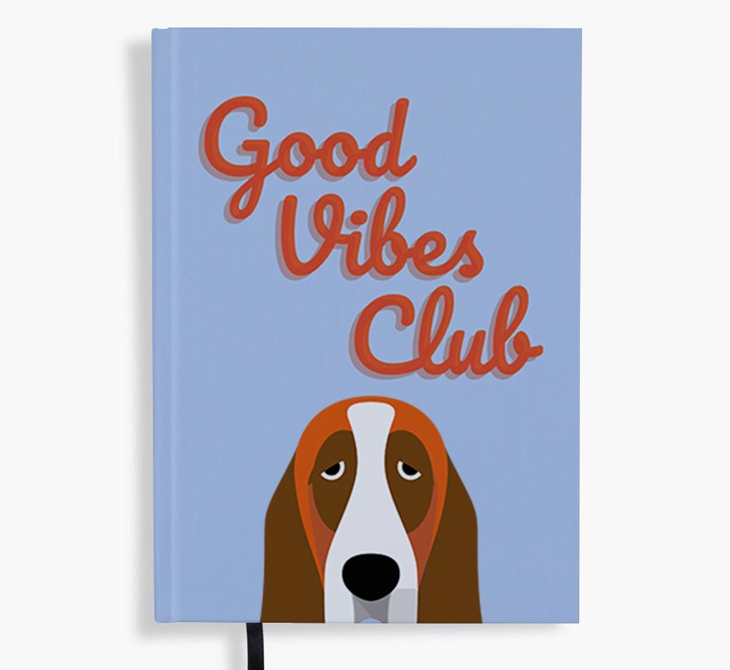 Good Vibes Club: Personalized {breedFullName} Notebook