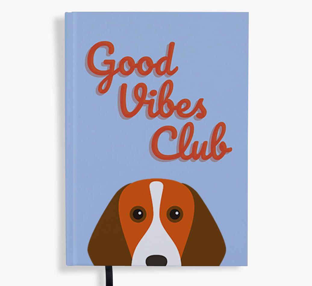 Good Vibes Club: Personalized {breedFullName} Notebook