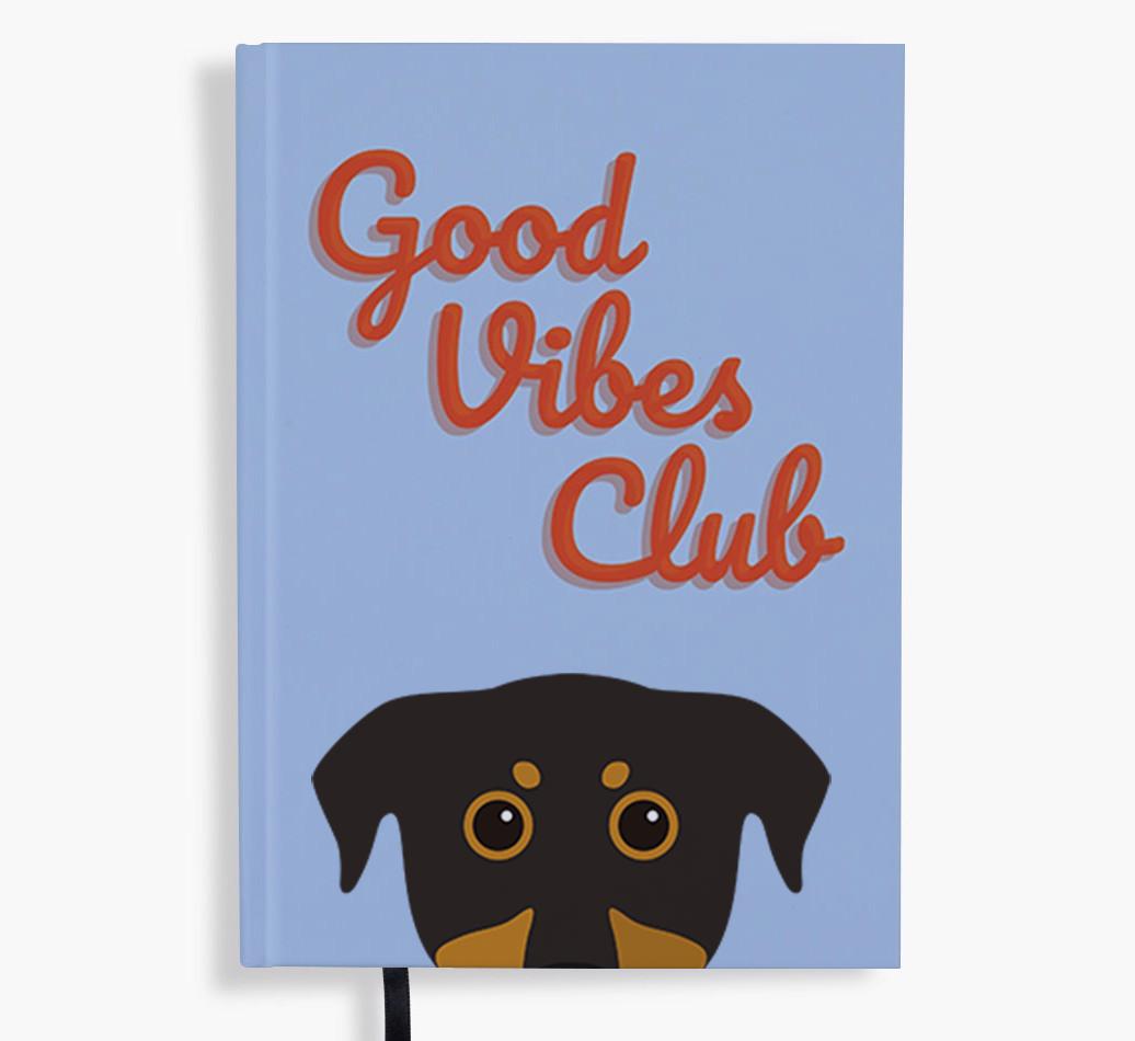 Good Vibes Club: Personalized {breedFullName} Notebook