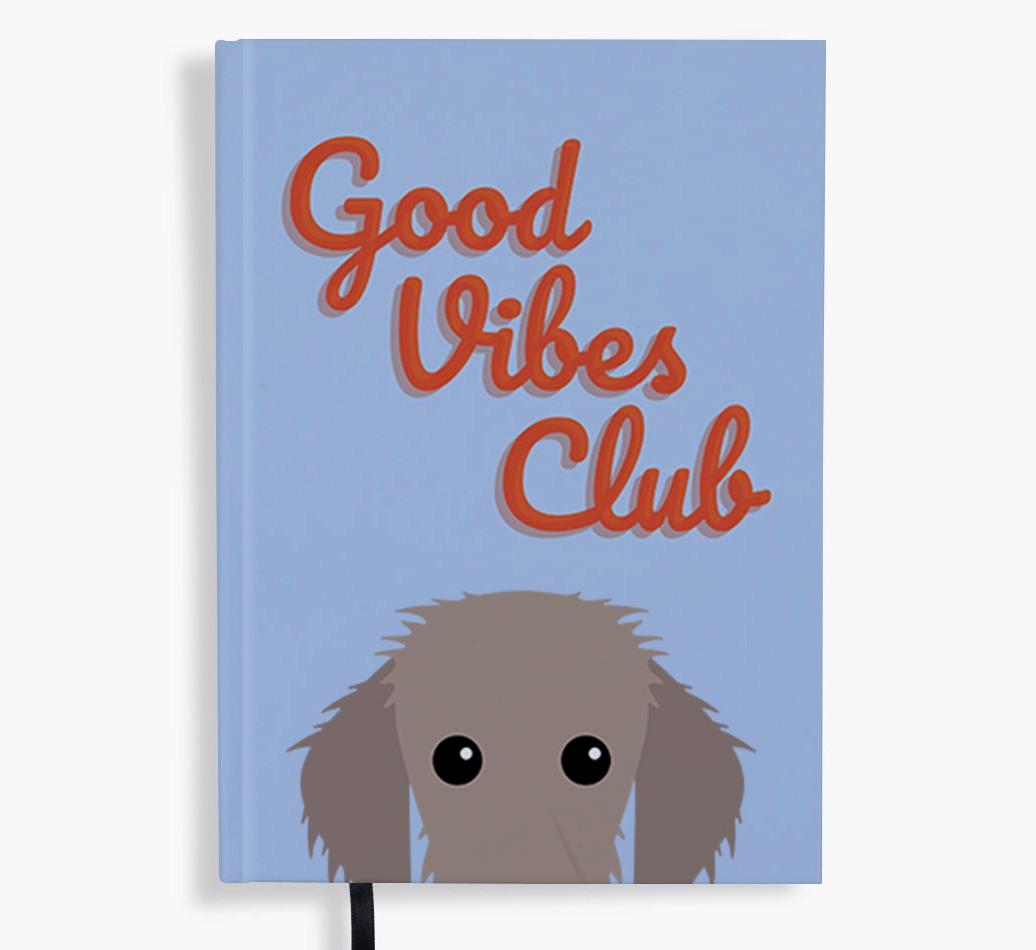 Good Vibes Club: Personalized {breedFullName} Notebook