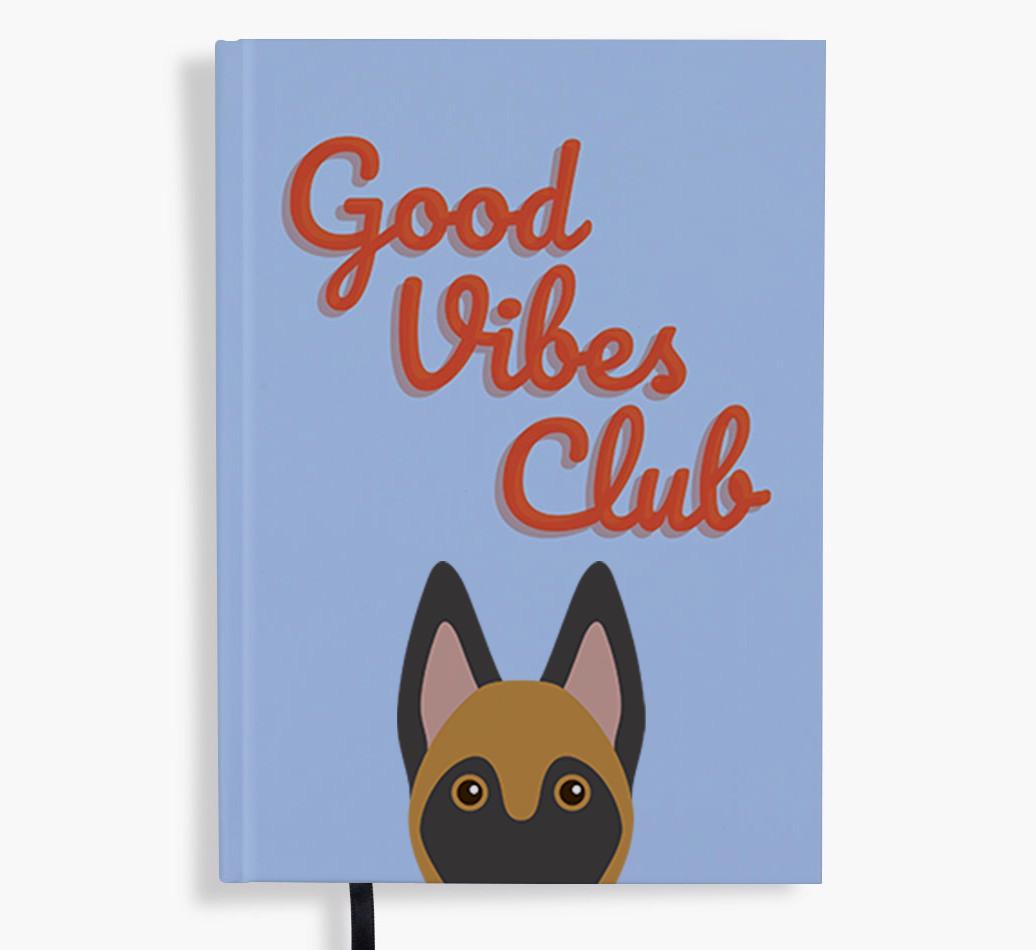 Good Vibes Club: Personalized {breedFullName} Notebook