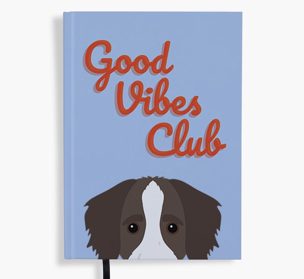 Good Vibes Club: Personalized {breedFullName} Notebook