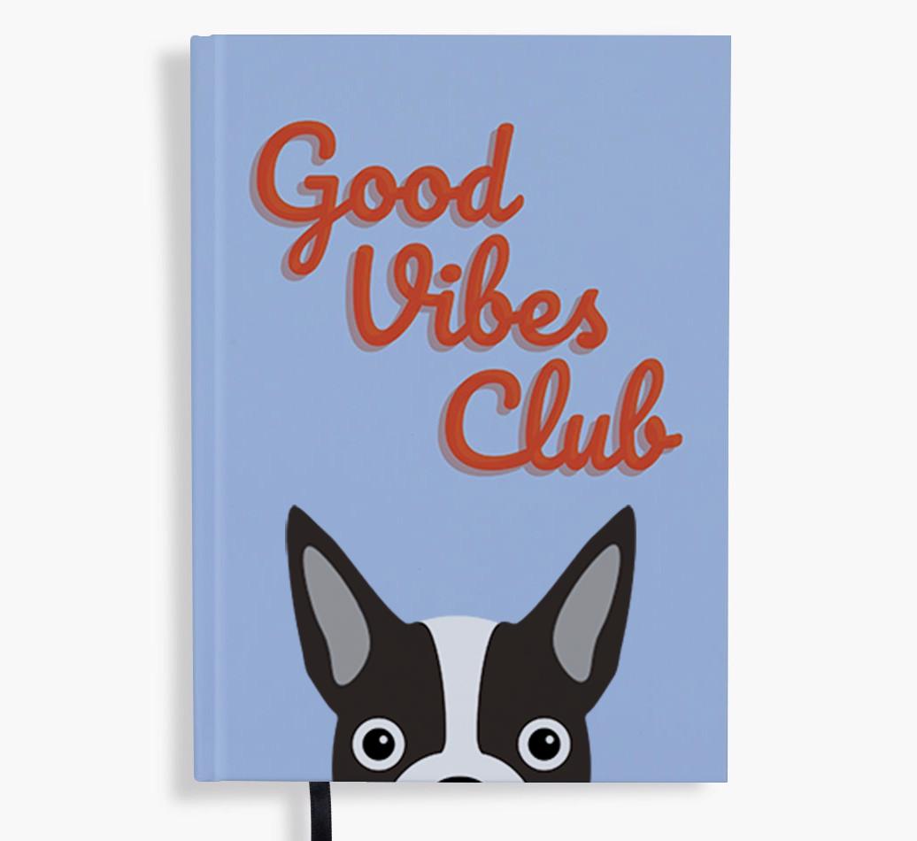 Good Vibes Club: Personalized {breedFullName} Notebook