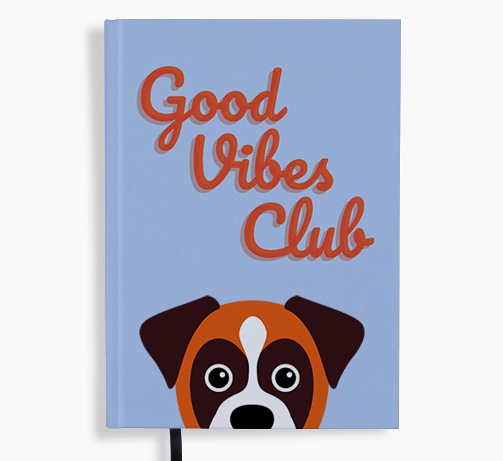 Good Vibes Club: Personalized {breedFullName} Notebook