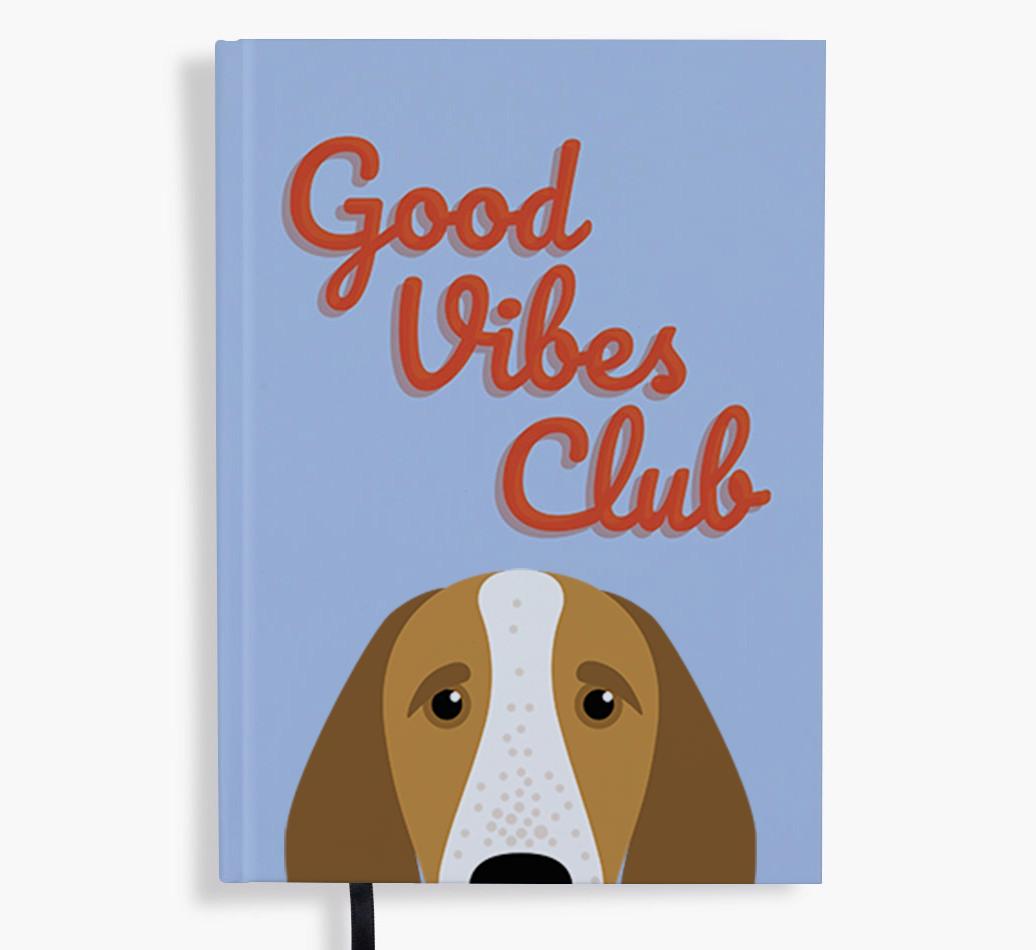 Good Vibes Club: Personalized {breedFullName} Notebook