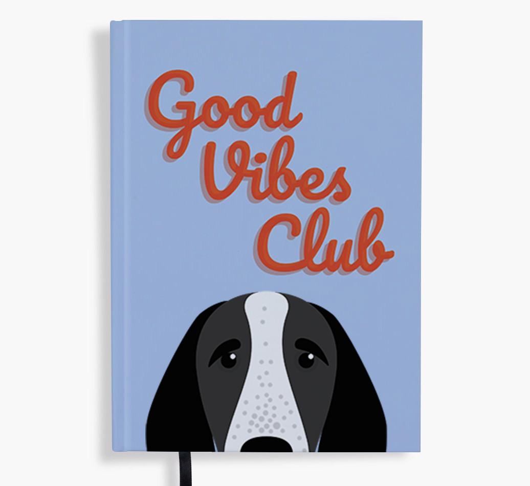 Good Vibes Club: Personalized {breedFullName} Notebook