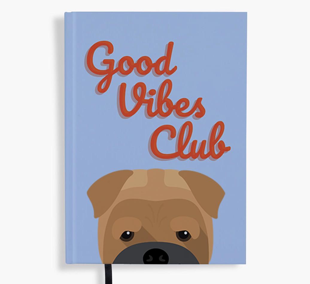 Good Vibes Club: Personalized {breedFullName} Notebook