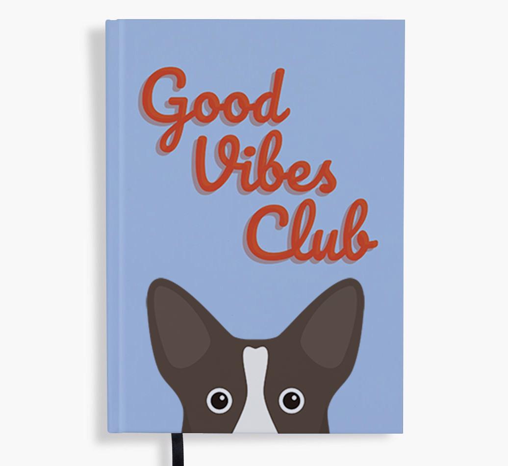Good Vibes Club: Personalized {breedFullName} Notebook