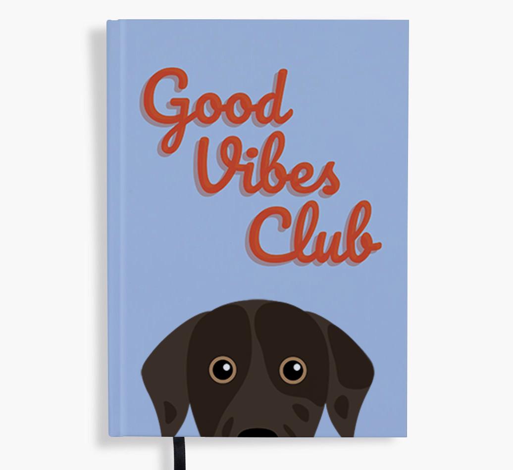 Good Vibes Club: Personalized {breedFullName} Notebook