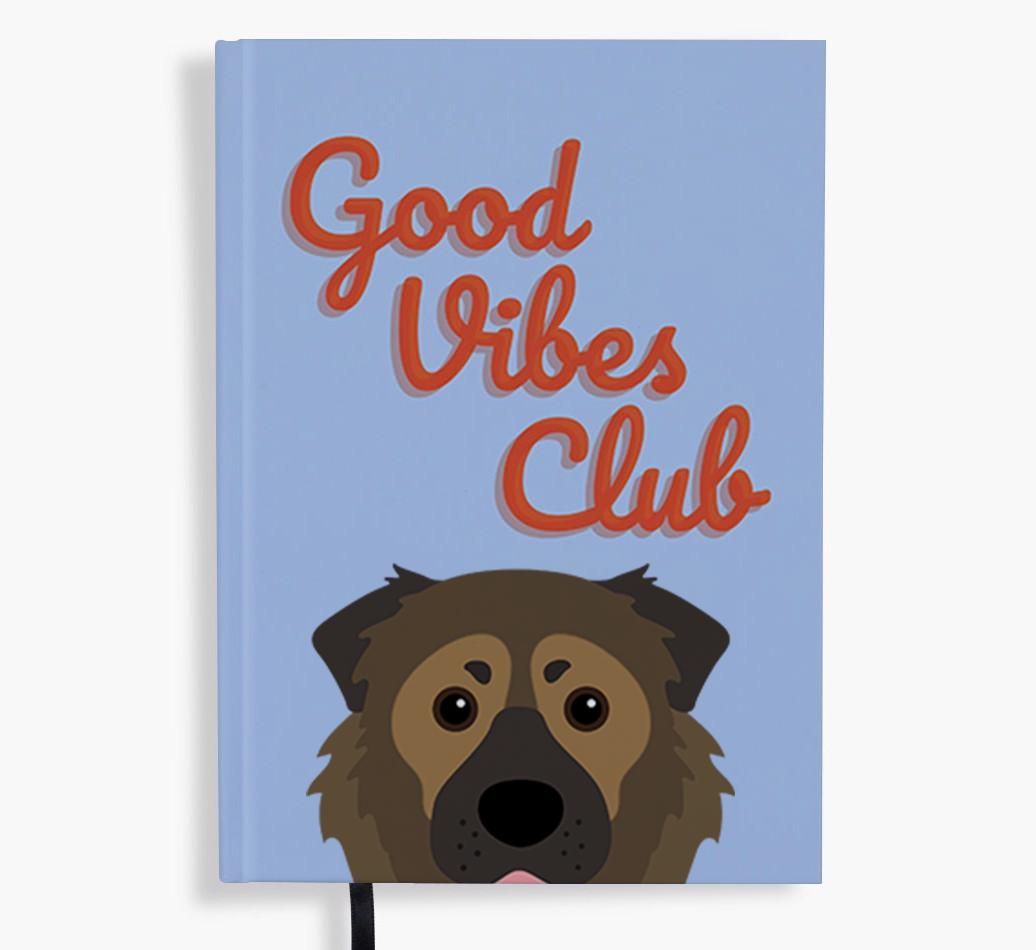Good Vibes Club: Personalized {breedFullName} Notebook