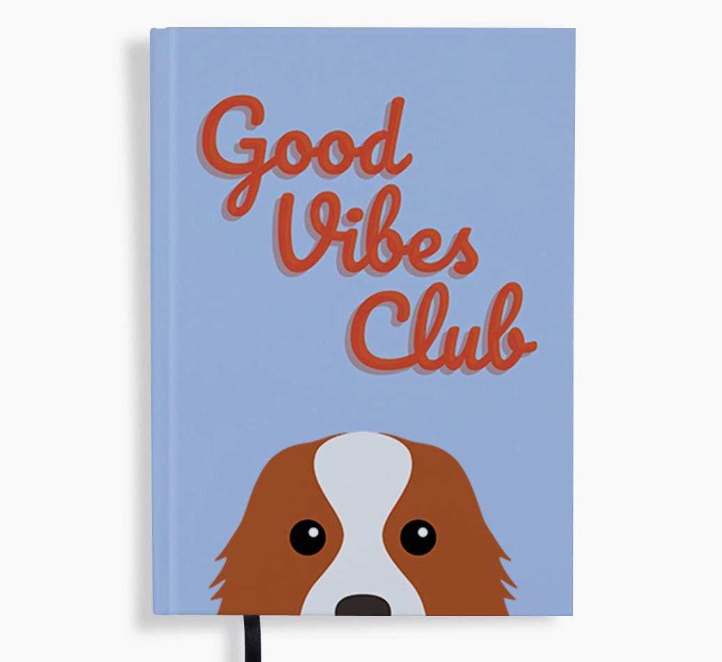 Good Vibes Club: Personalized {breedFullName} Notebook