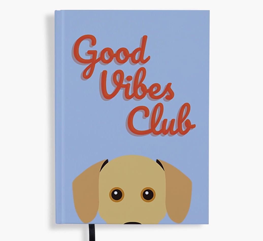 Good Vibes Club: Personalized {breedFullName} Notebook