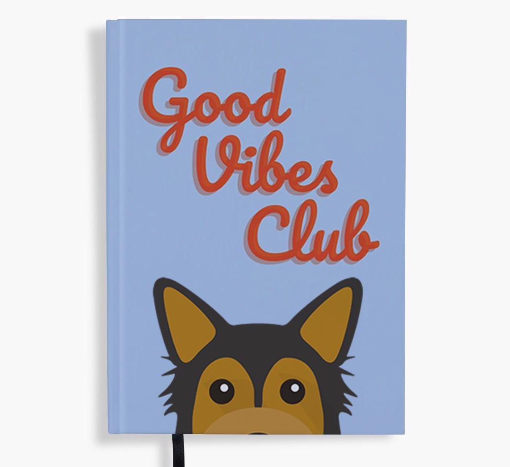 Good Vibes Club: Personalized {breedFullName} Notebook