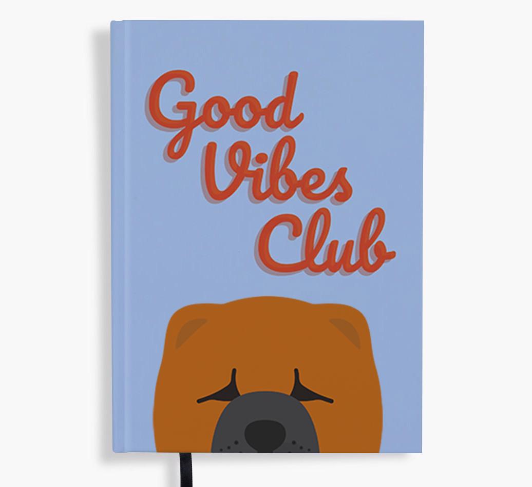Good Vibes Club: Personalized {breedFullName} Notebook