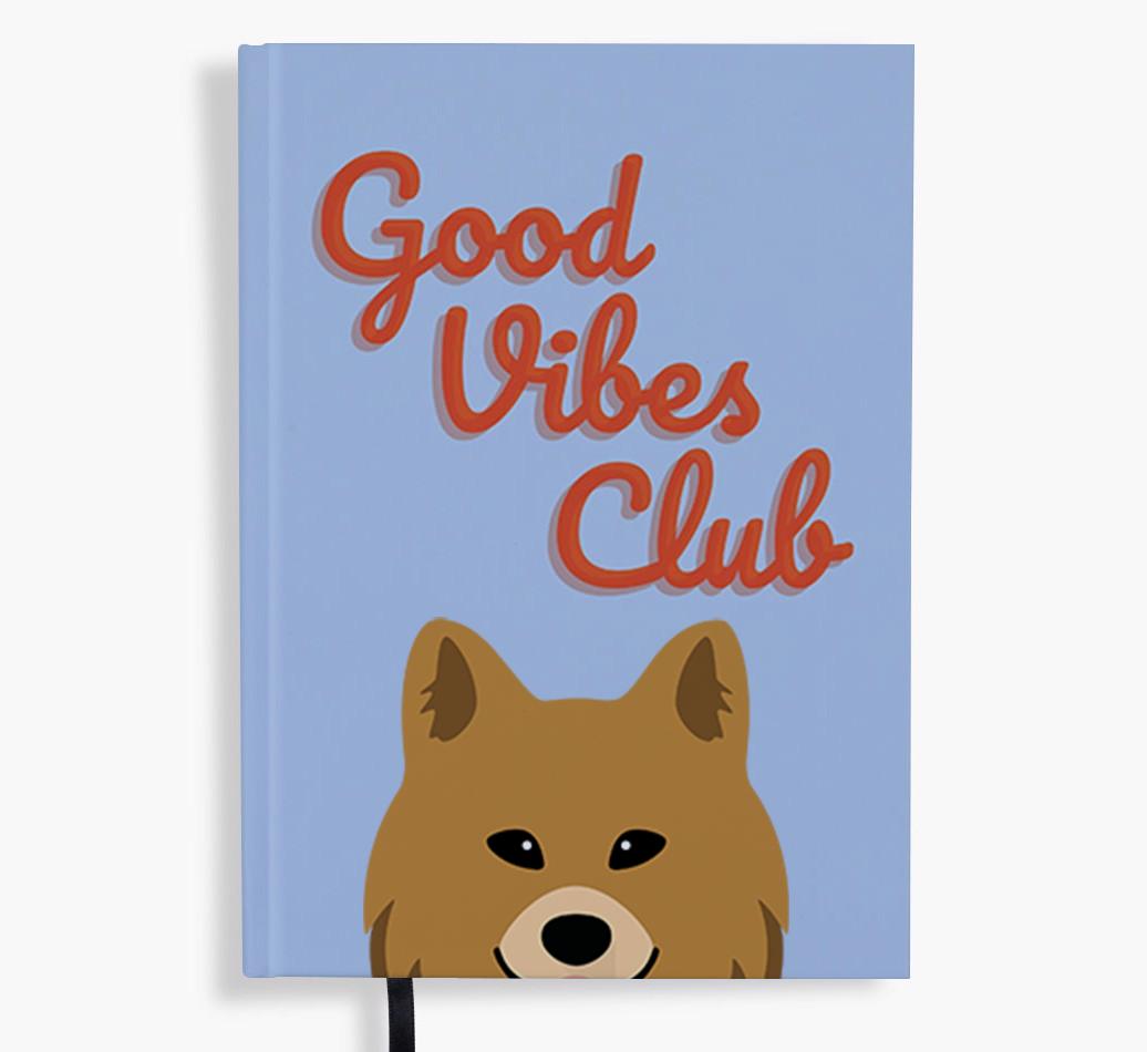 Good Vibes Club: Personalized {breedFullName} Notebook