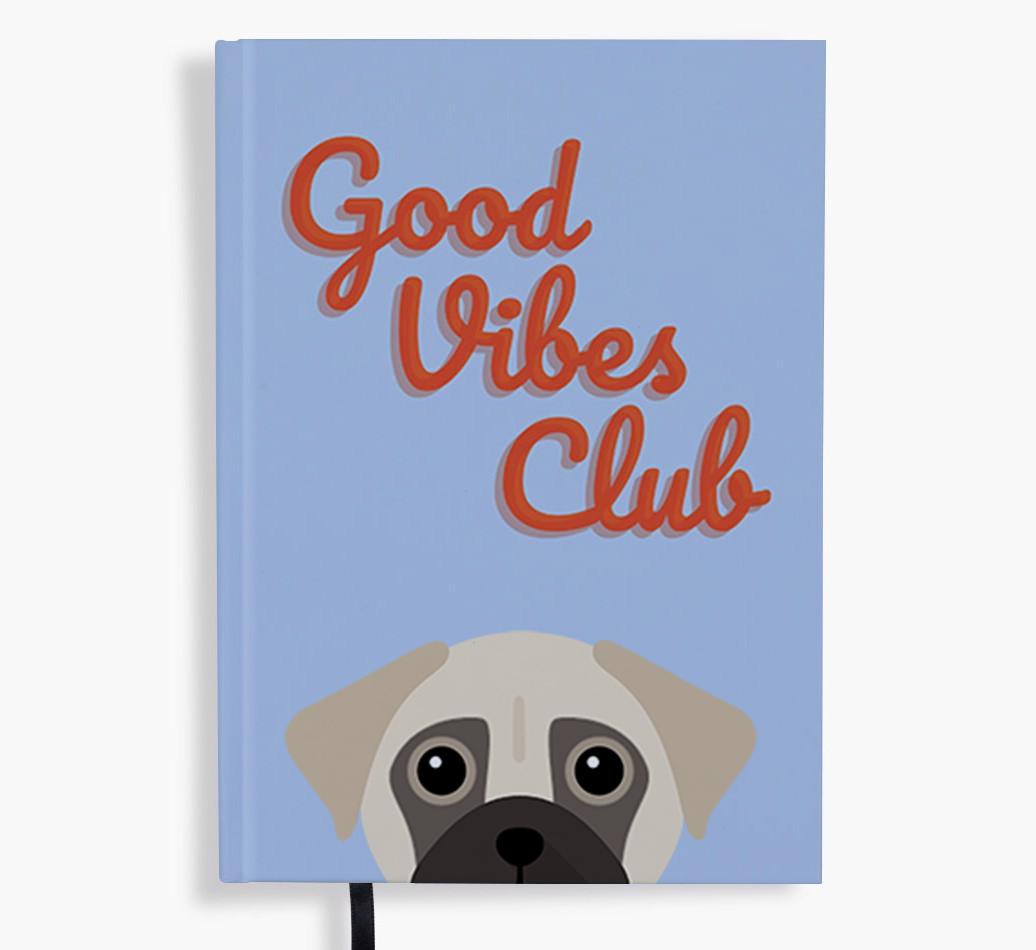Good Vibes Club: Personalized {breedFullName} Notebook