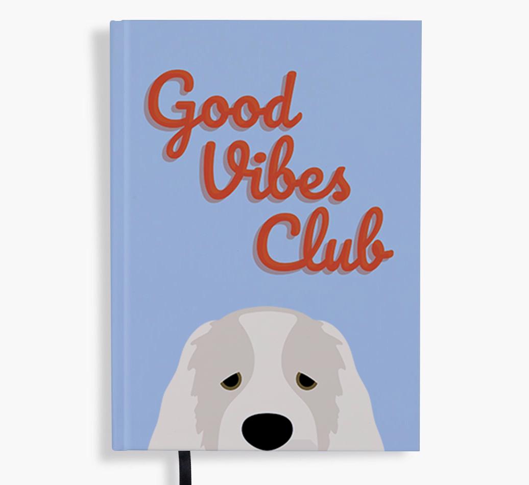 Good Vibes Club: Personalized {breedFullName} Notebook