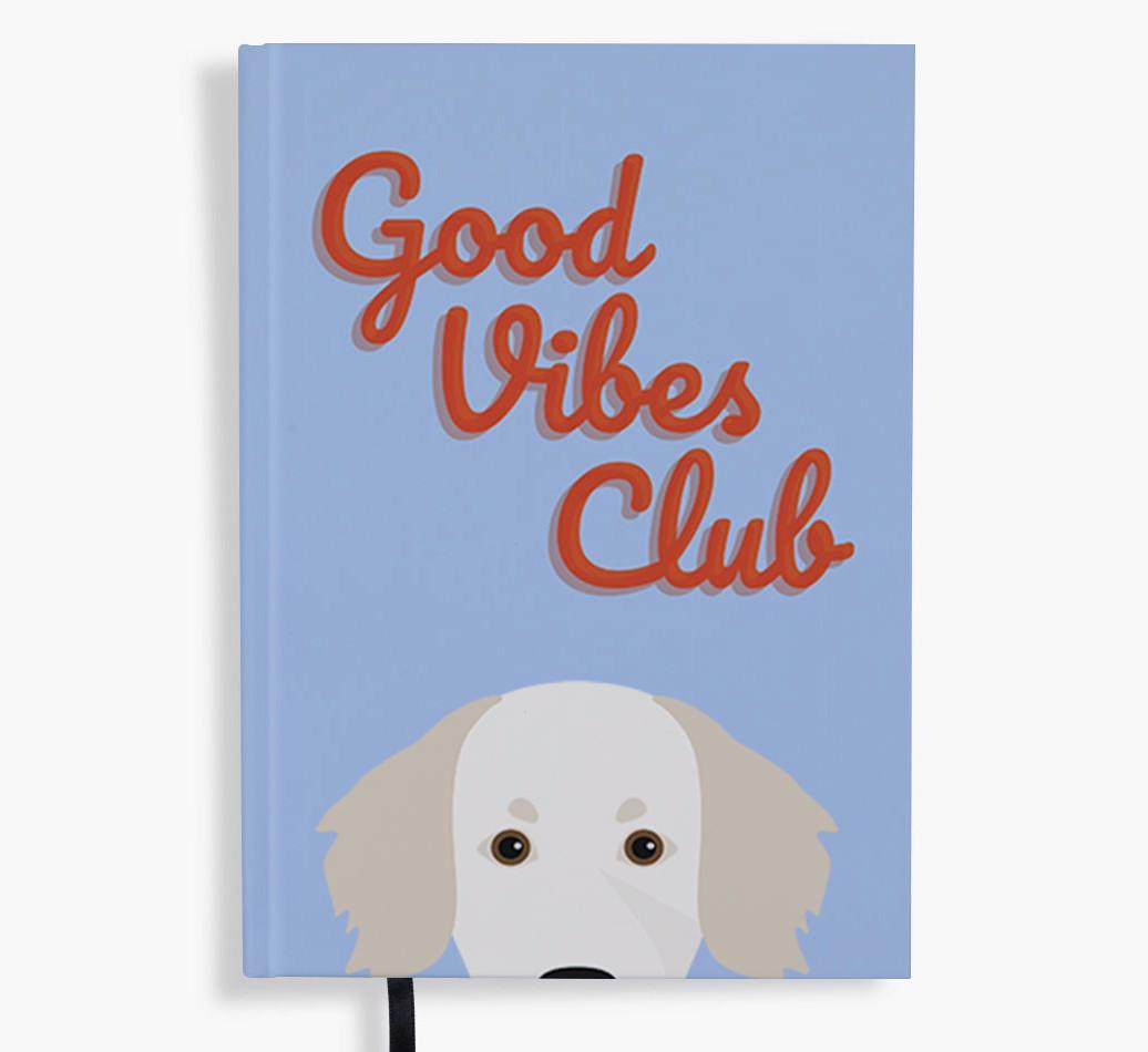 Good Vibes Club: Personalized {breedFullName} Notebook