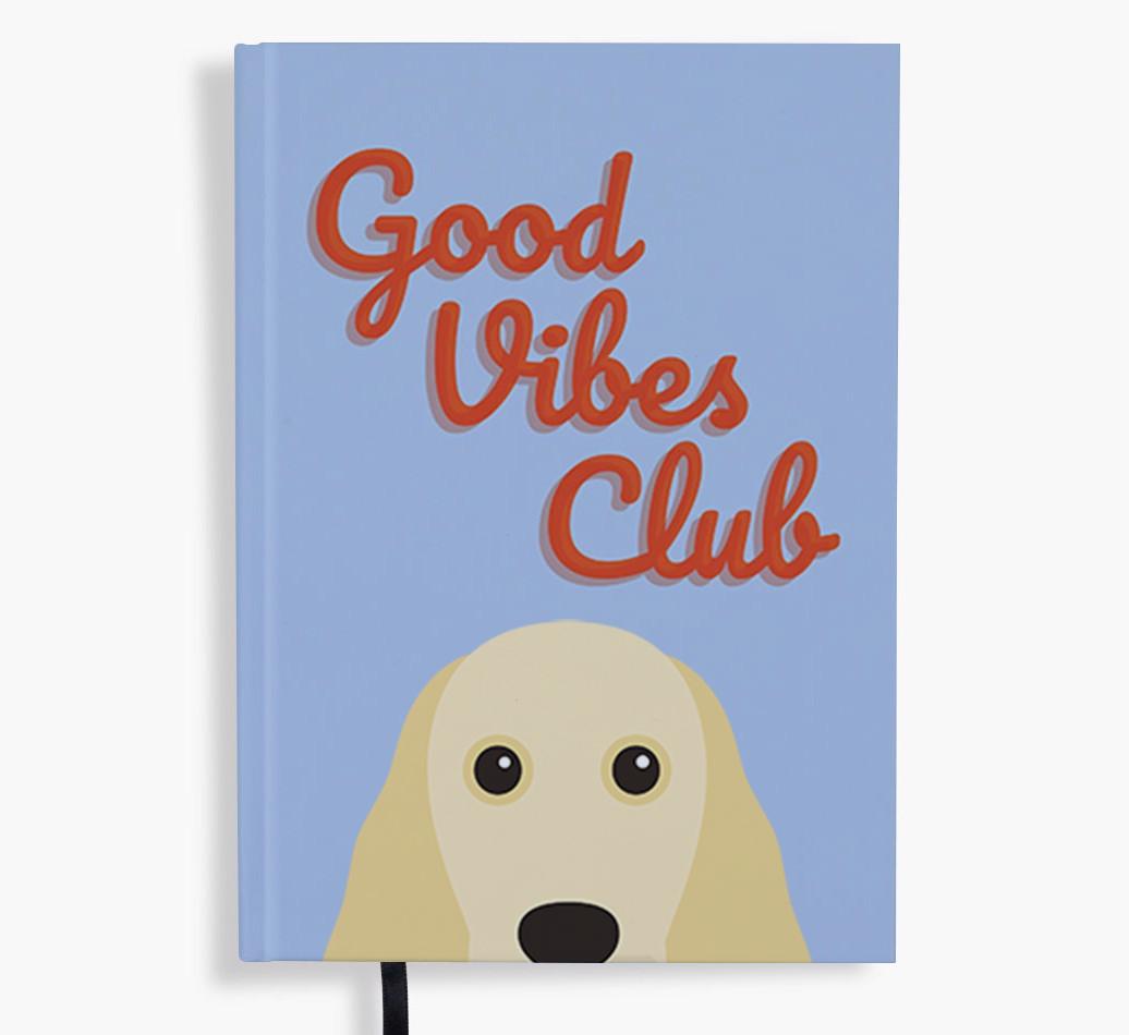 Good Vibes Club: Personalized {breedFullName} Notebook
