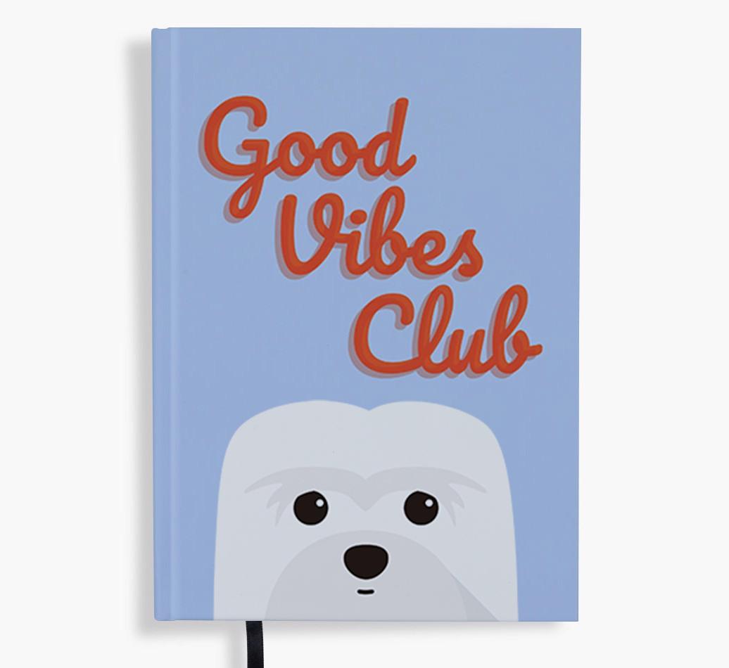 Good Vibes Club: Personalized {breedFullName} Notebook