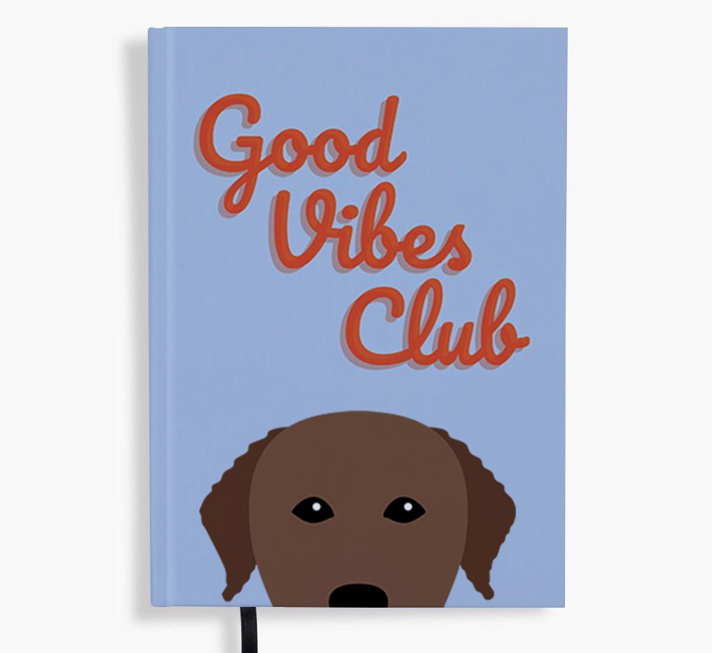 Good Vibes Club: Personalized {breedFullName} Notebook