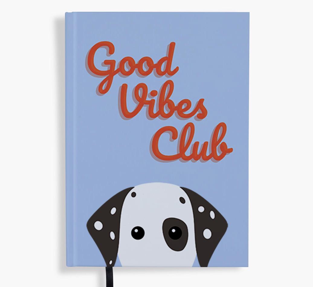 Good Vibes Club: Personalized {breedFullName} Notebook