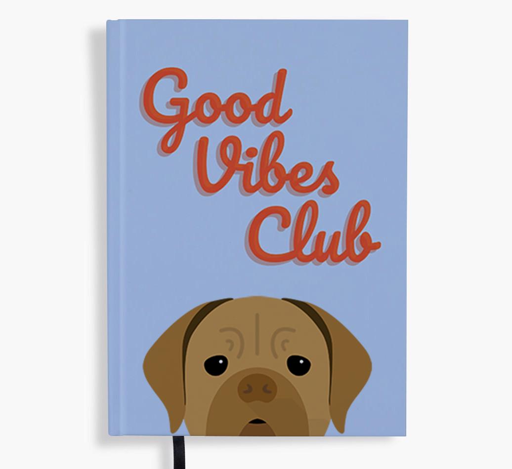 Good Vibes Club: Personalized {breedFullName} Notebook
