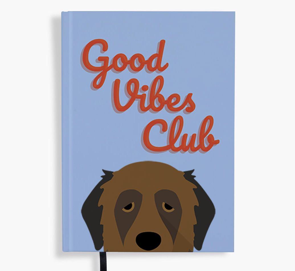 Good Vibes Club: Personalized {breedFullName} Notebook