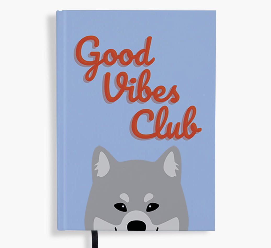 Good Vibes Club: Personalized {breedFullName} Notebook