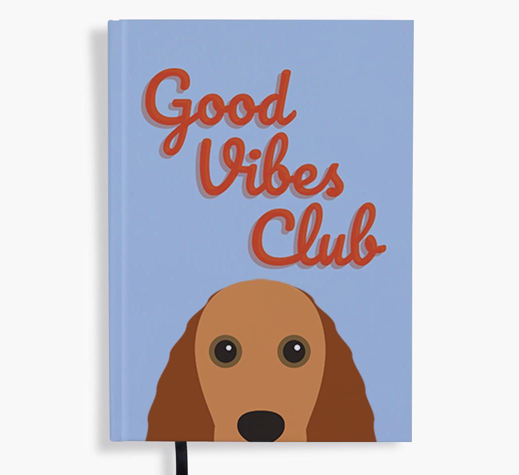 Good Vibes Club: Personalized {breedFullName} Notebook