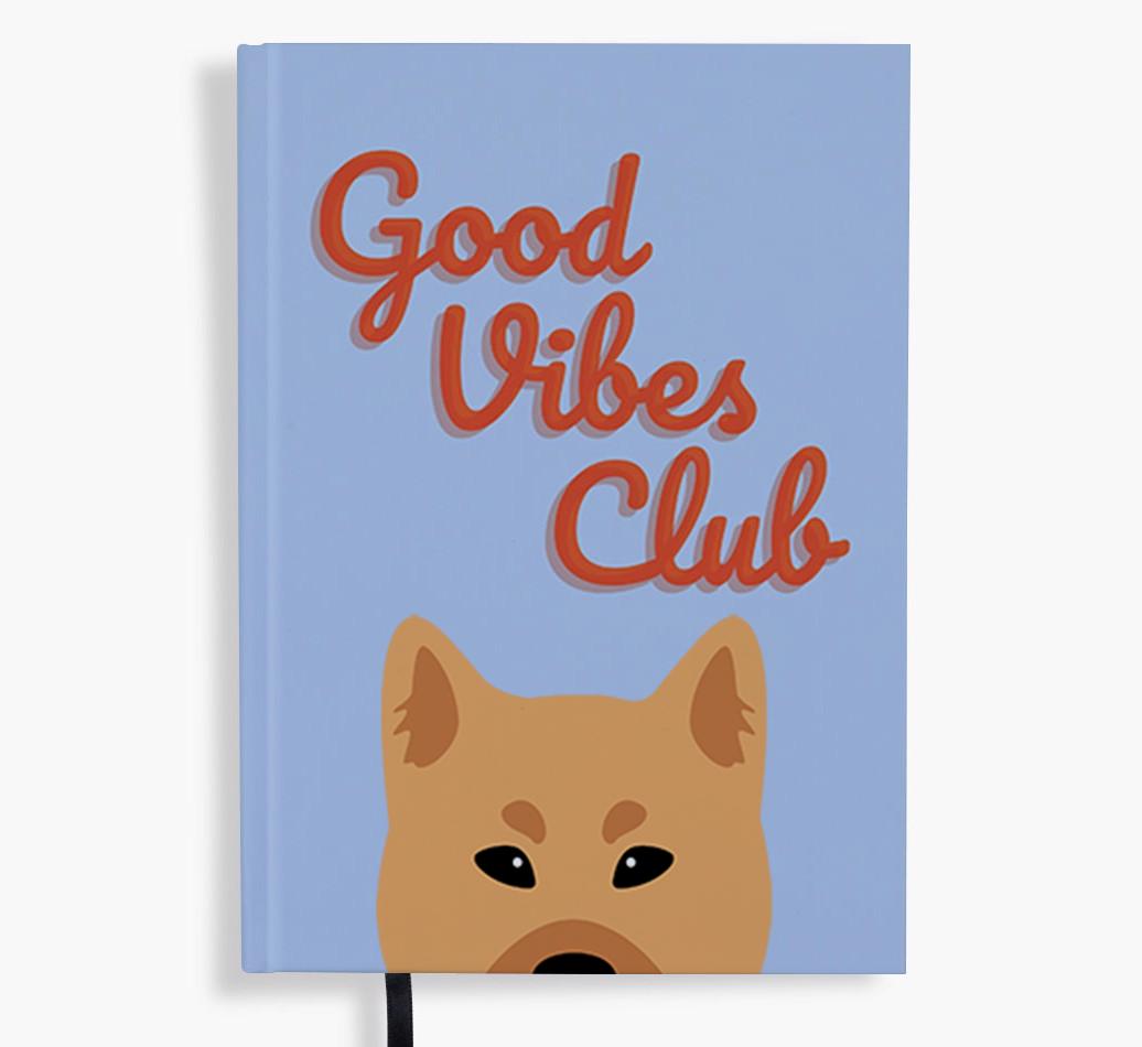 Good Vibes Club: Personalized {breedFullName} Notebook