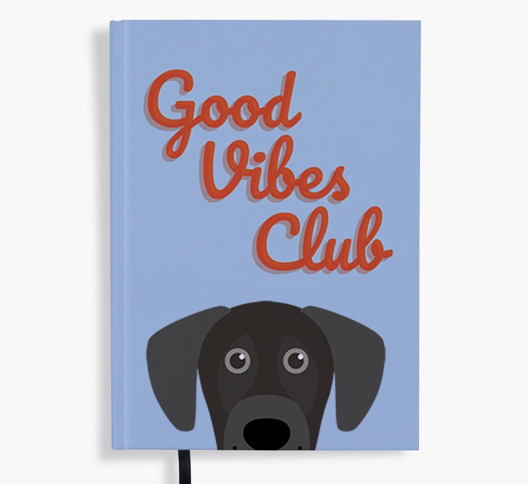 Good Vibes Club: Personalized {breedFullName} Notebook